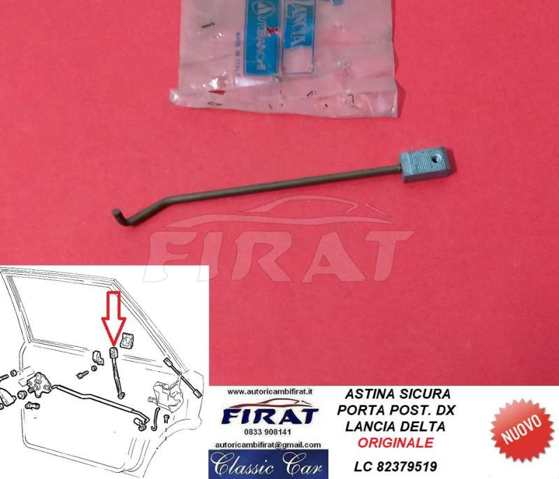 ASTINA SICURA PORTA LANCIA DELTA POST.DX (82379519)